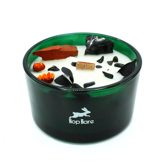 Vela Mágica Floral de Cristal – O Diabo | Hop Hare