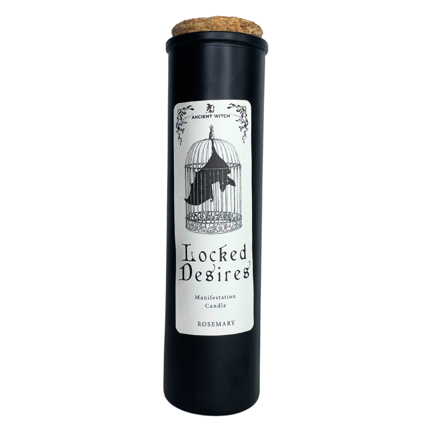 Vela Purificadora “Desejos Bloqueados” – Coleção Bruxa Ancestral | Libertação, Foco e Manifestação