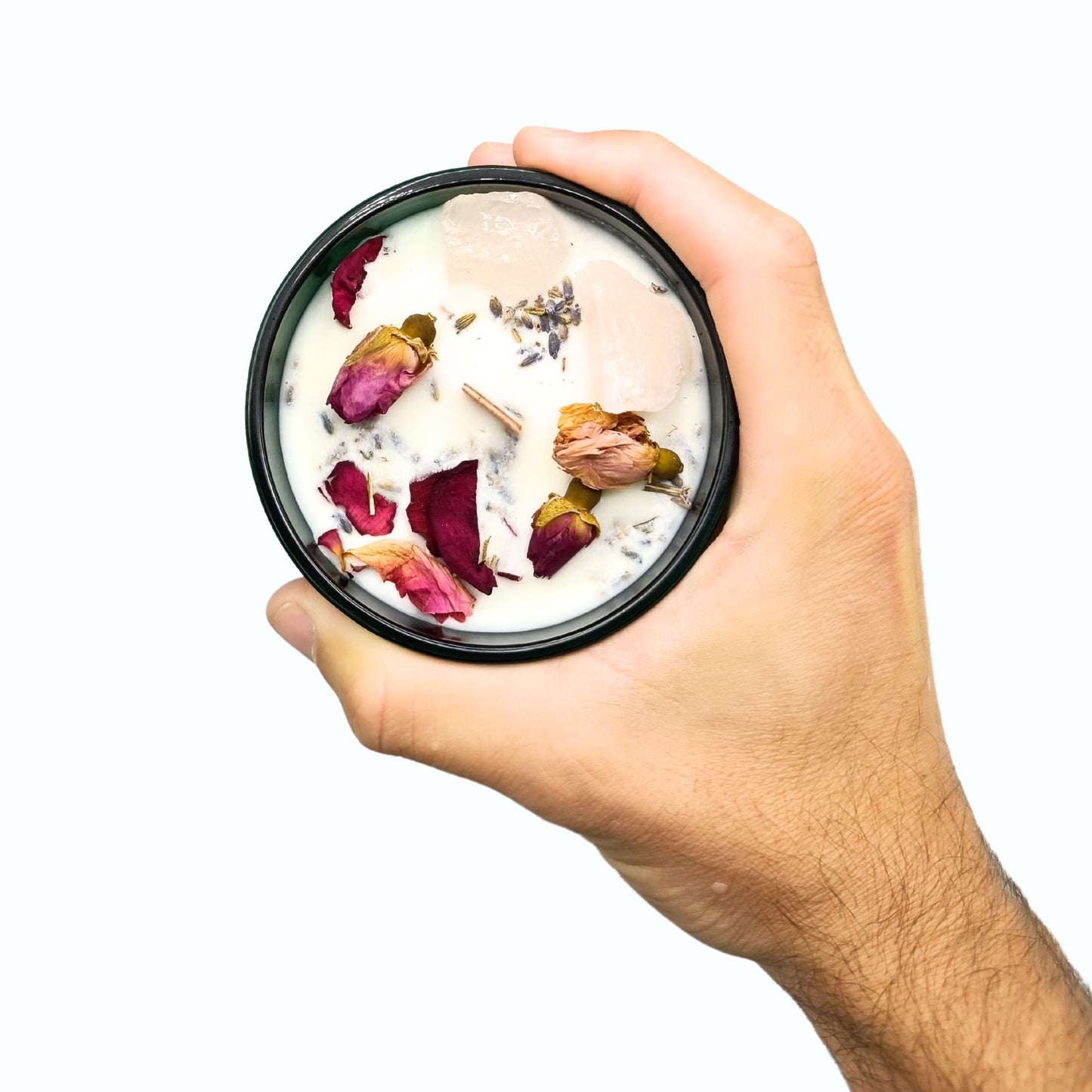 Vela Mágica Floral de Cristal – Os Amantes | Hop Hare