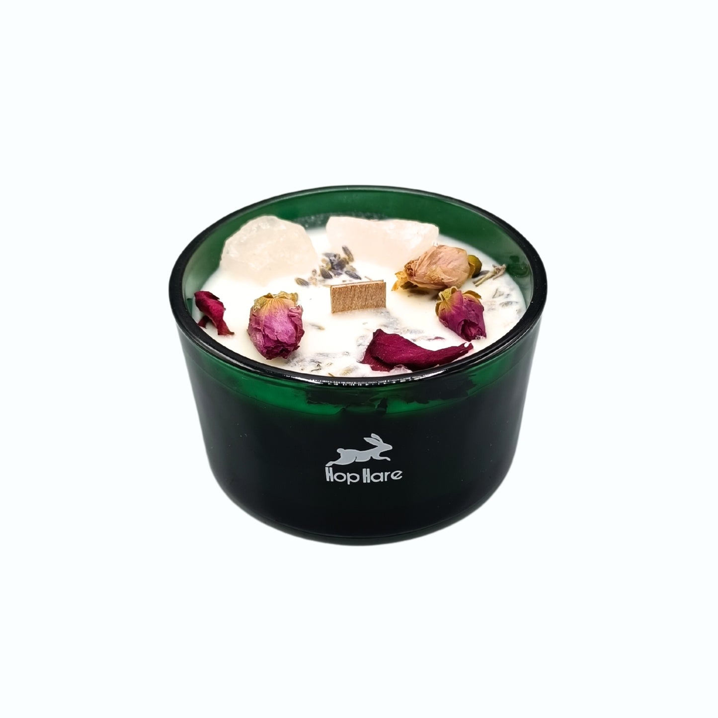 Vela Mágica Floral de Cristal – Os Amantes | Hop Hare