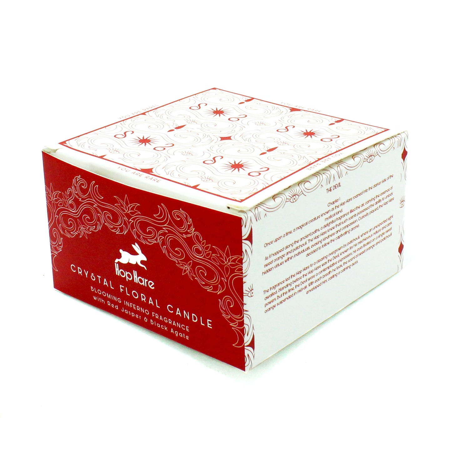 Vela Mágica Floral de Cristal – O Diabo | Hop Hare