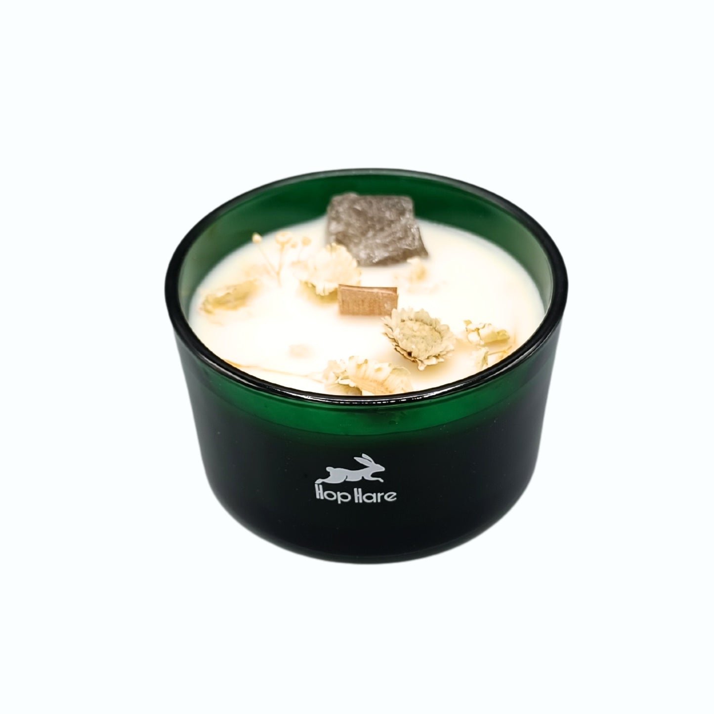 Vela Mágica Floral de Cristal – O Leão | Hop Hare