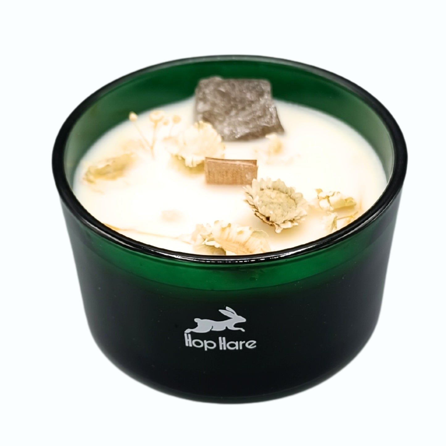 Vela Mágica Floral de Cristal – O Leão | Hop Hare