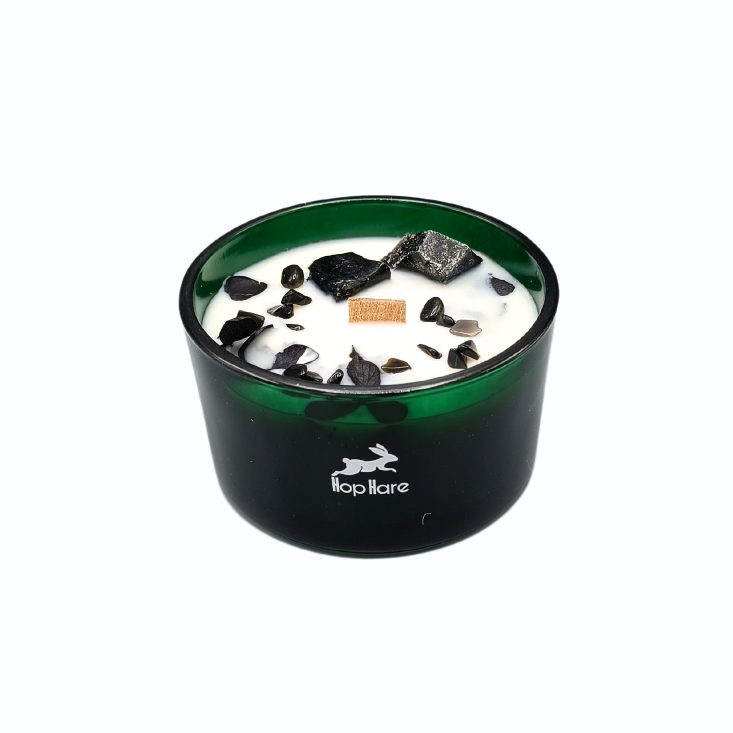 Vela Mágica Floral de Cristal – O Cavaleiro de Espadas | Hop Hare