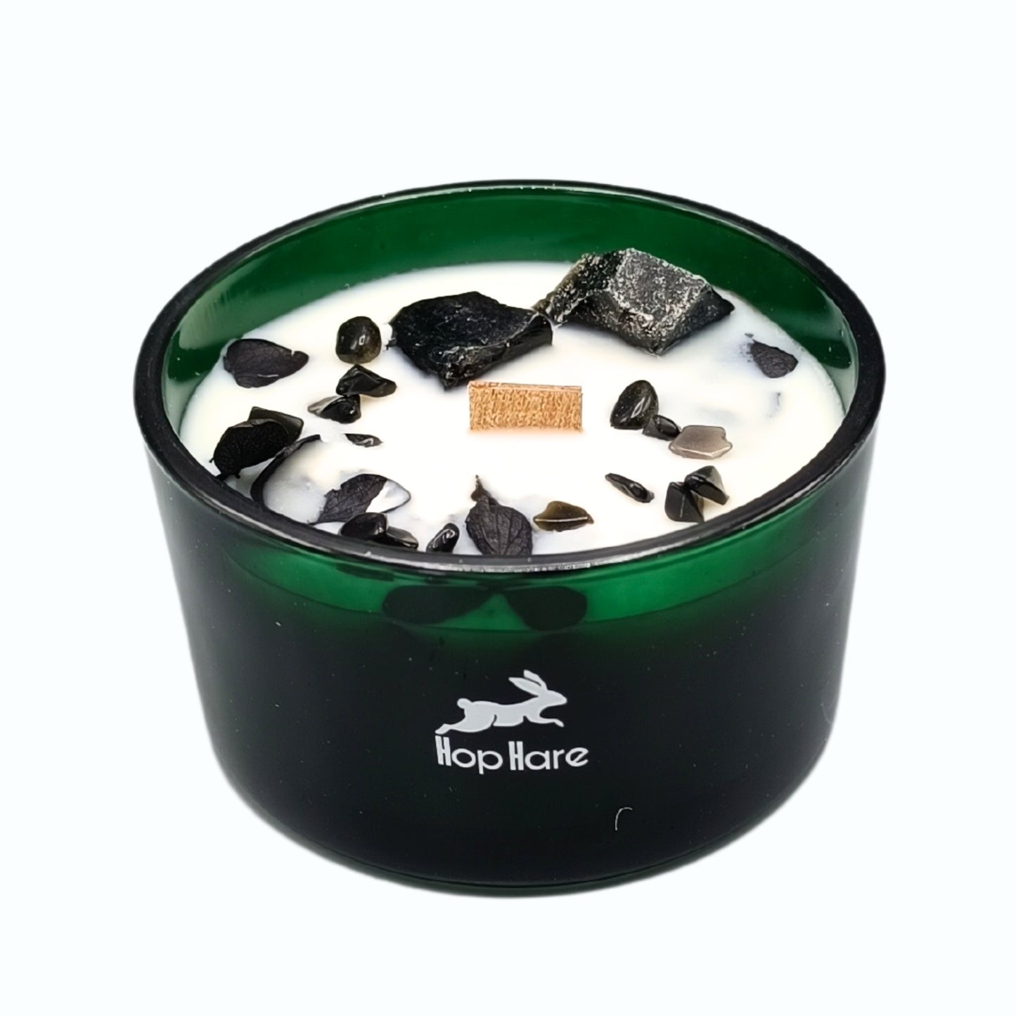 Vela Mágica Floral de Cristal – O Cavaleiro de Espadas | Hop Hare