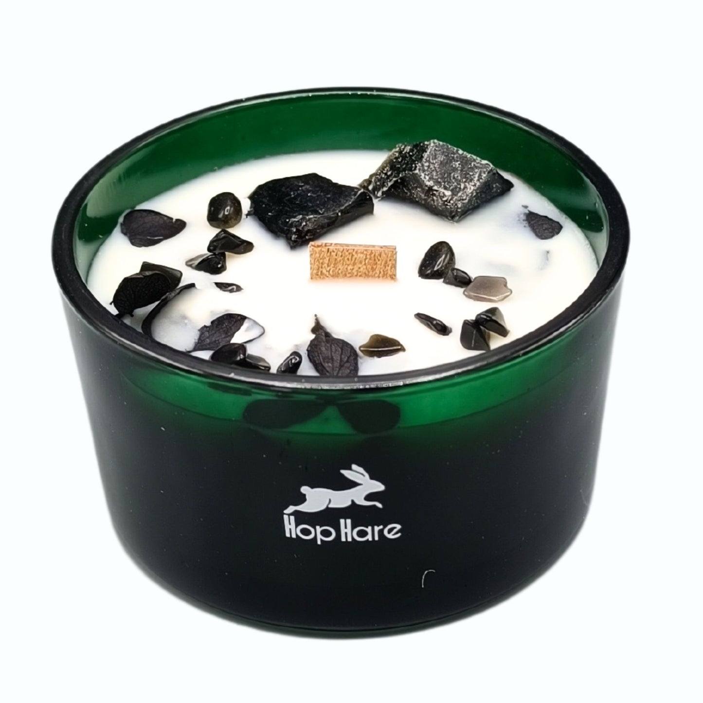 Vela Mágica Floral de Cristal – O Cavaleiro de Espadas | Hop Hare