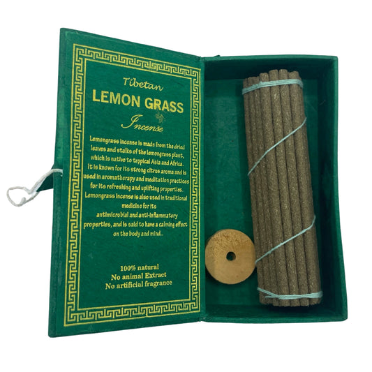 Conjunto de Incenso Himalayan Sughandit Dhoop – Lemongrass