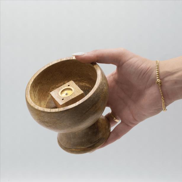 Tigela de Rituais para Incenso - Árvore da Vida (11x6 cm)