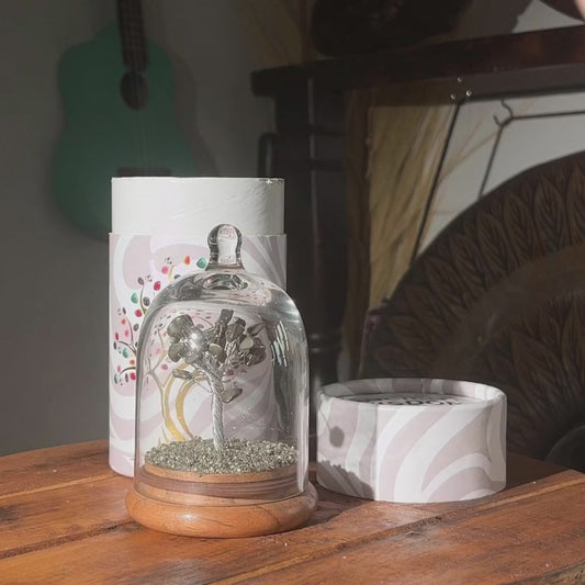 Árvore de Gemas em Jardim Cúpula – Pirita (30 Pedras)