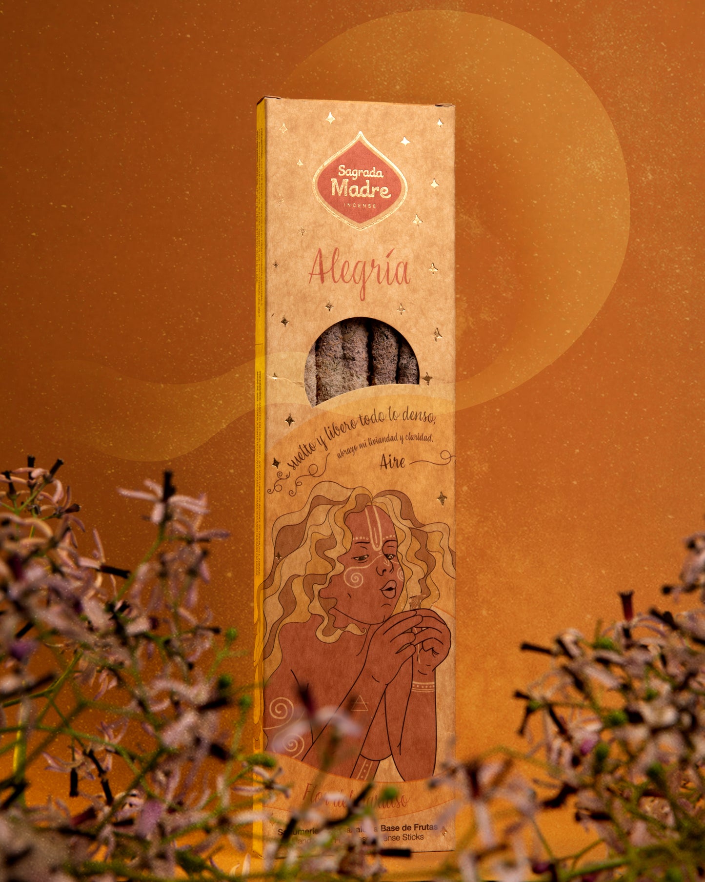 Incenso Artesanal "5 Elementos – Ar | Alegria"