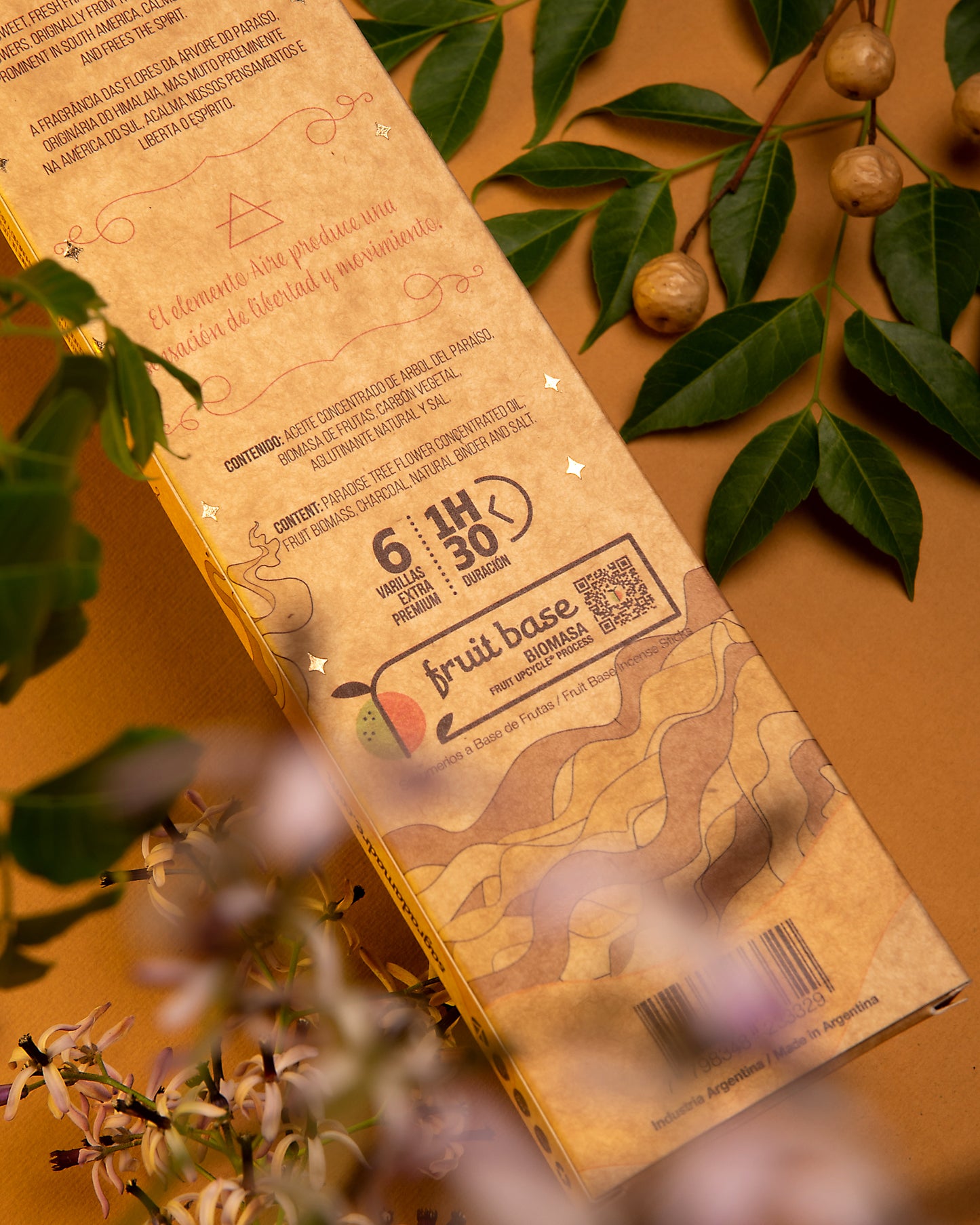 Incenso Artesanal "5 Elementos – Ar | Alegria"