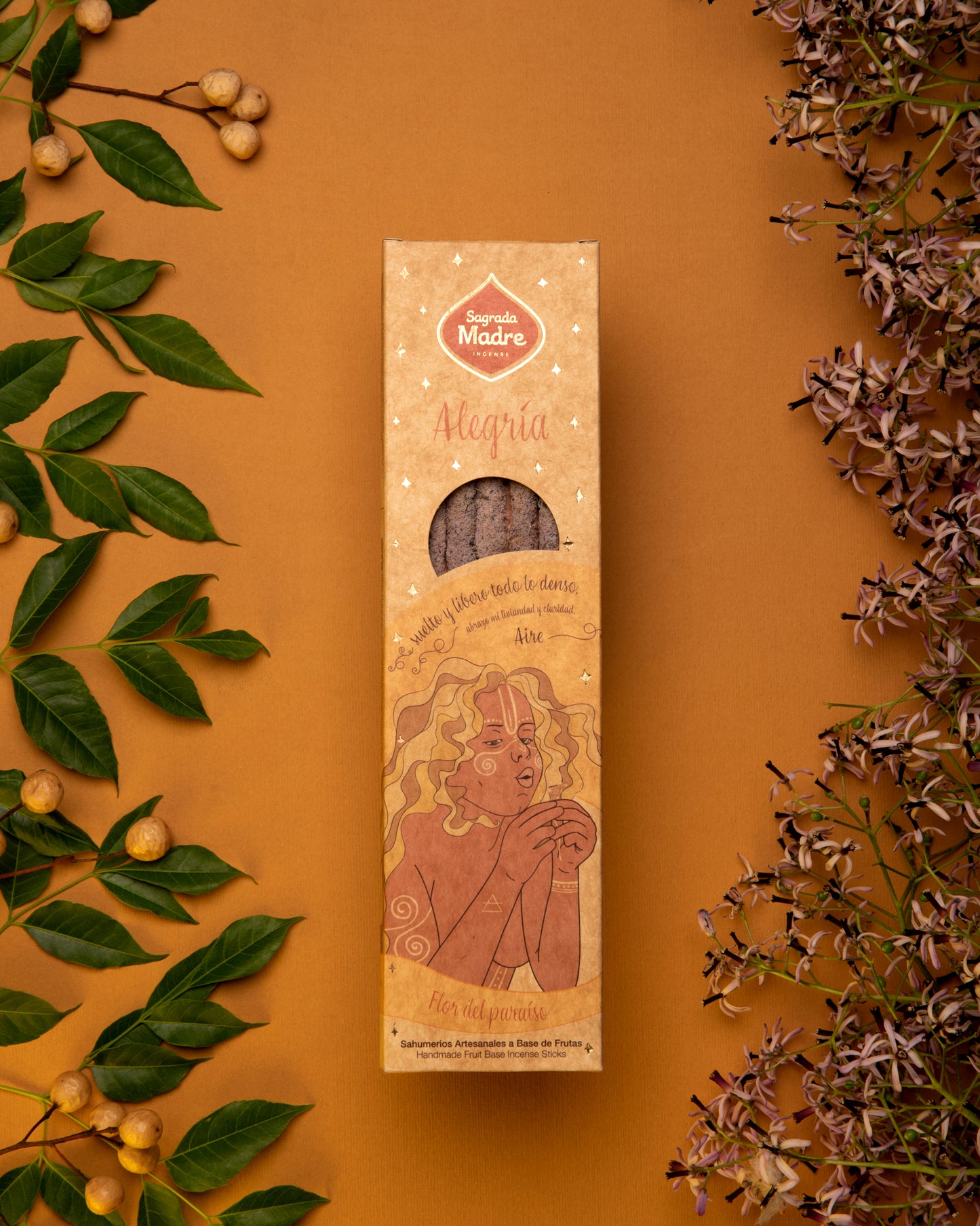 Incenso Artesanal "5 Elementos – Ar | Alegria"