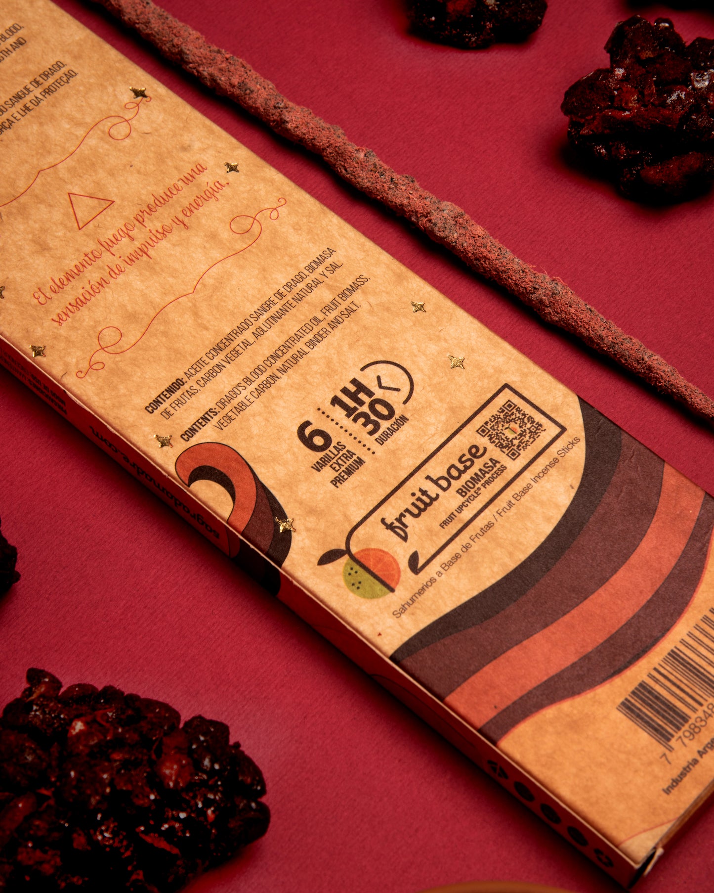 Incenso Artesanal "5 Elementos – Fogo | Força"