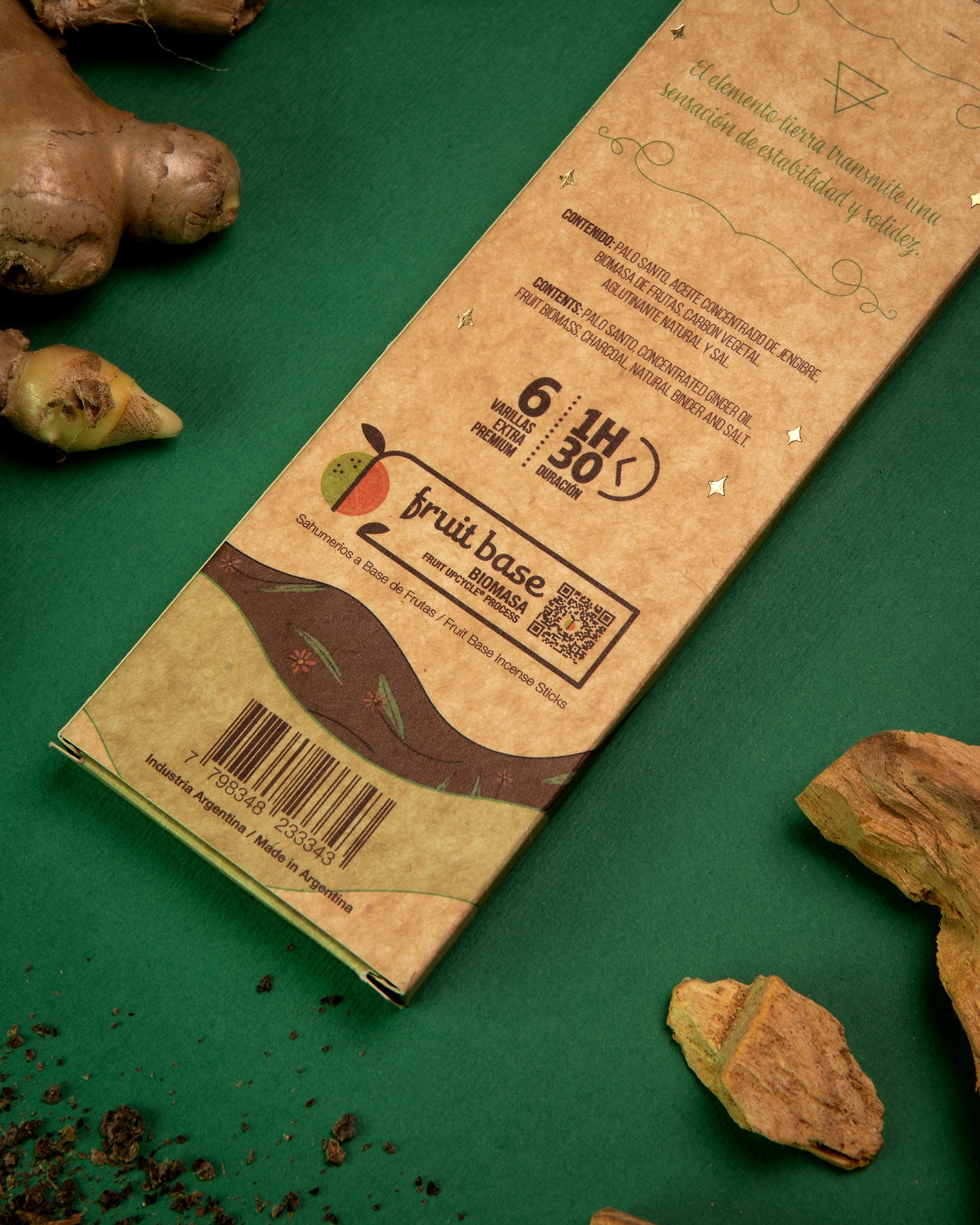 Incenso Artesanal "5 Elementos – Terra | Harmonia"