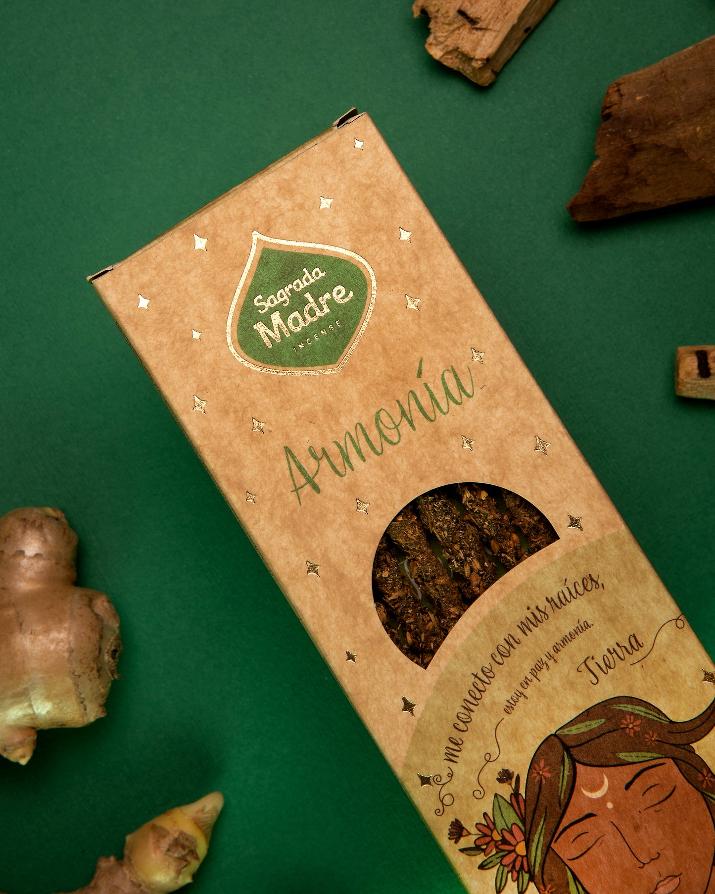 Incenso Artesanal "5 Elementos – Terra | Harmonia"