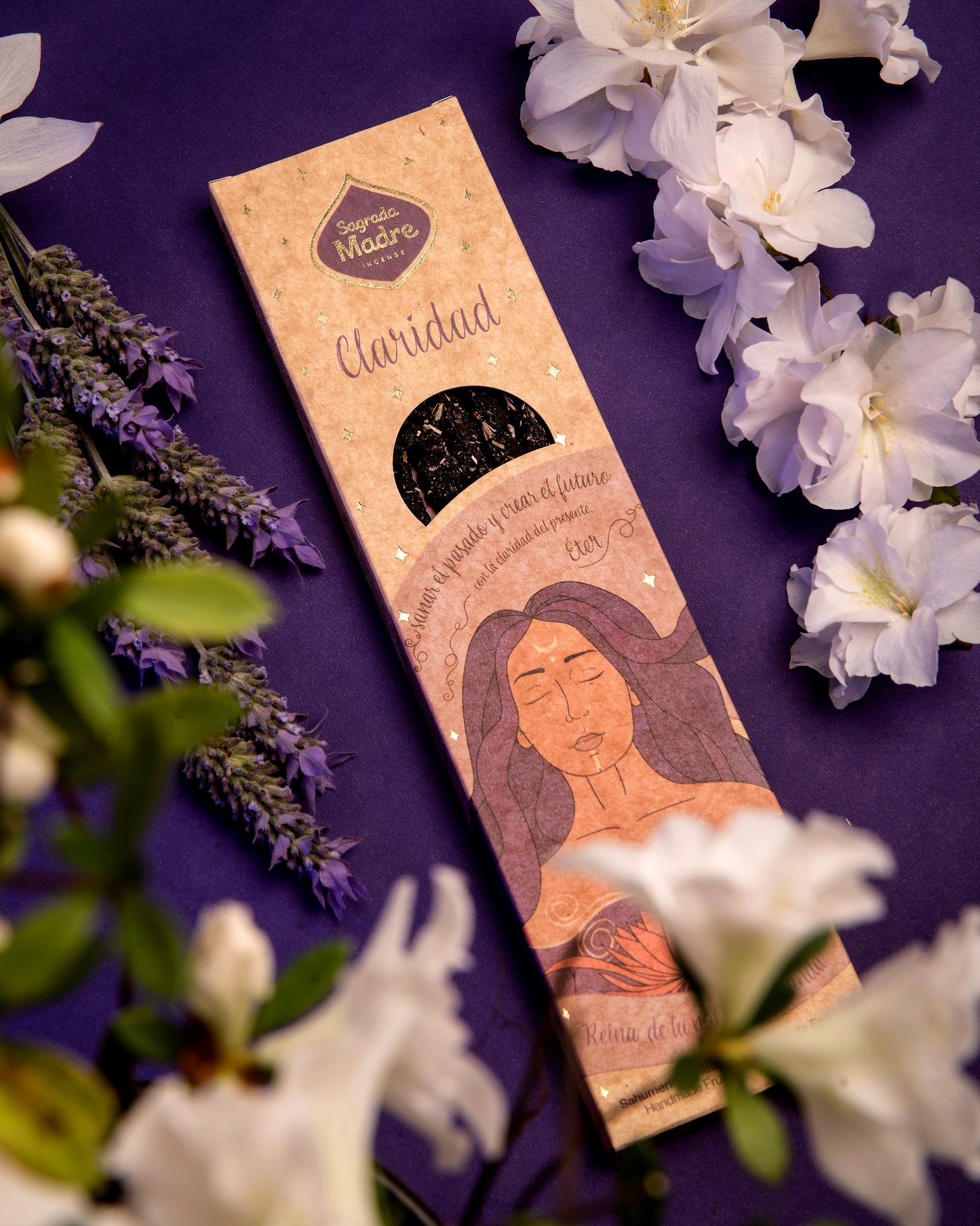 Incenso Artesanal "5 Elementos – Éter | Clareza"