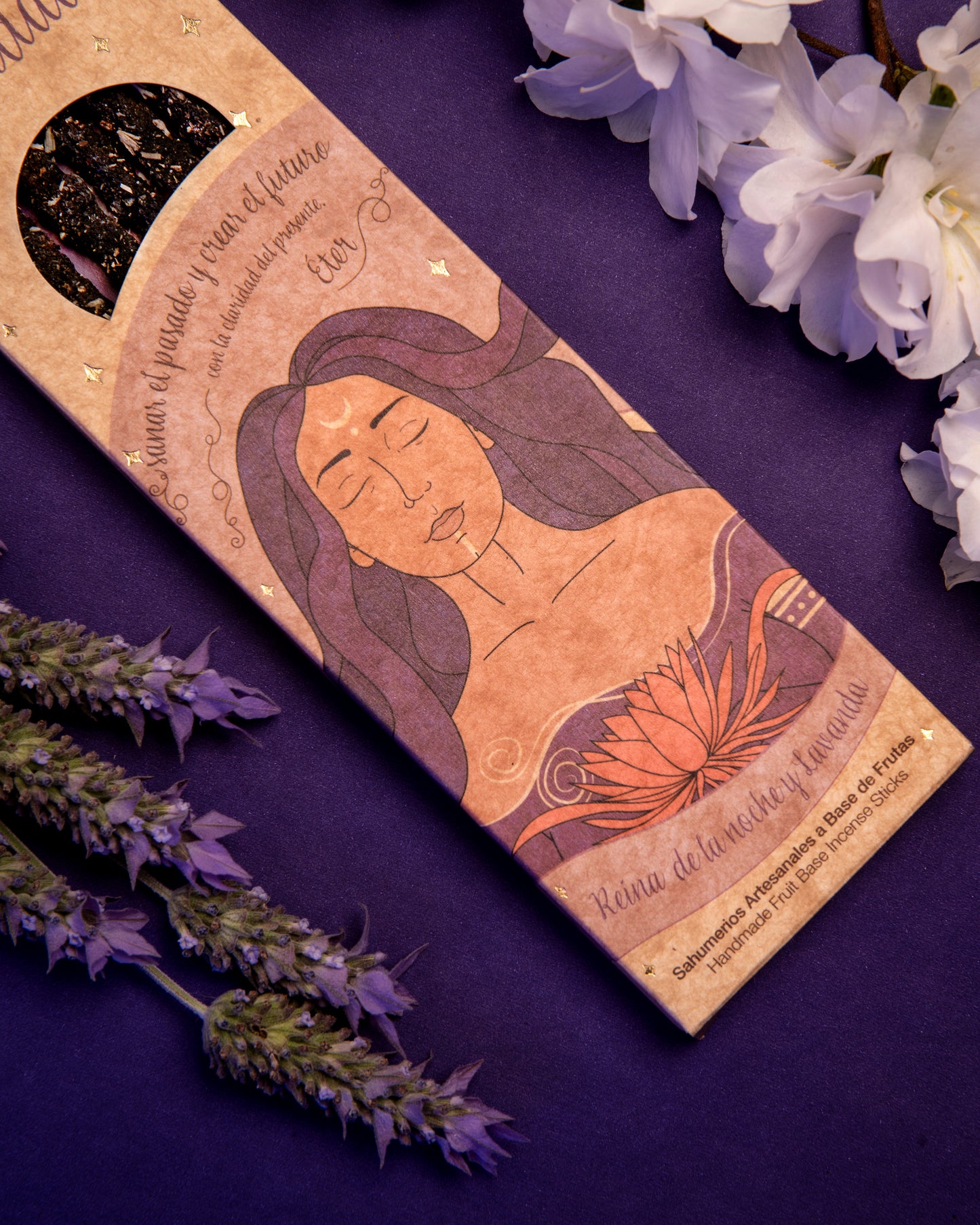 Incenso Artesanal "5 Elementos – Éter | Clareza"