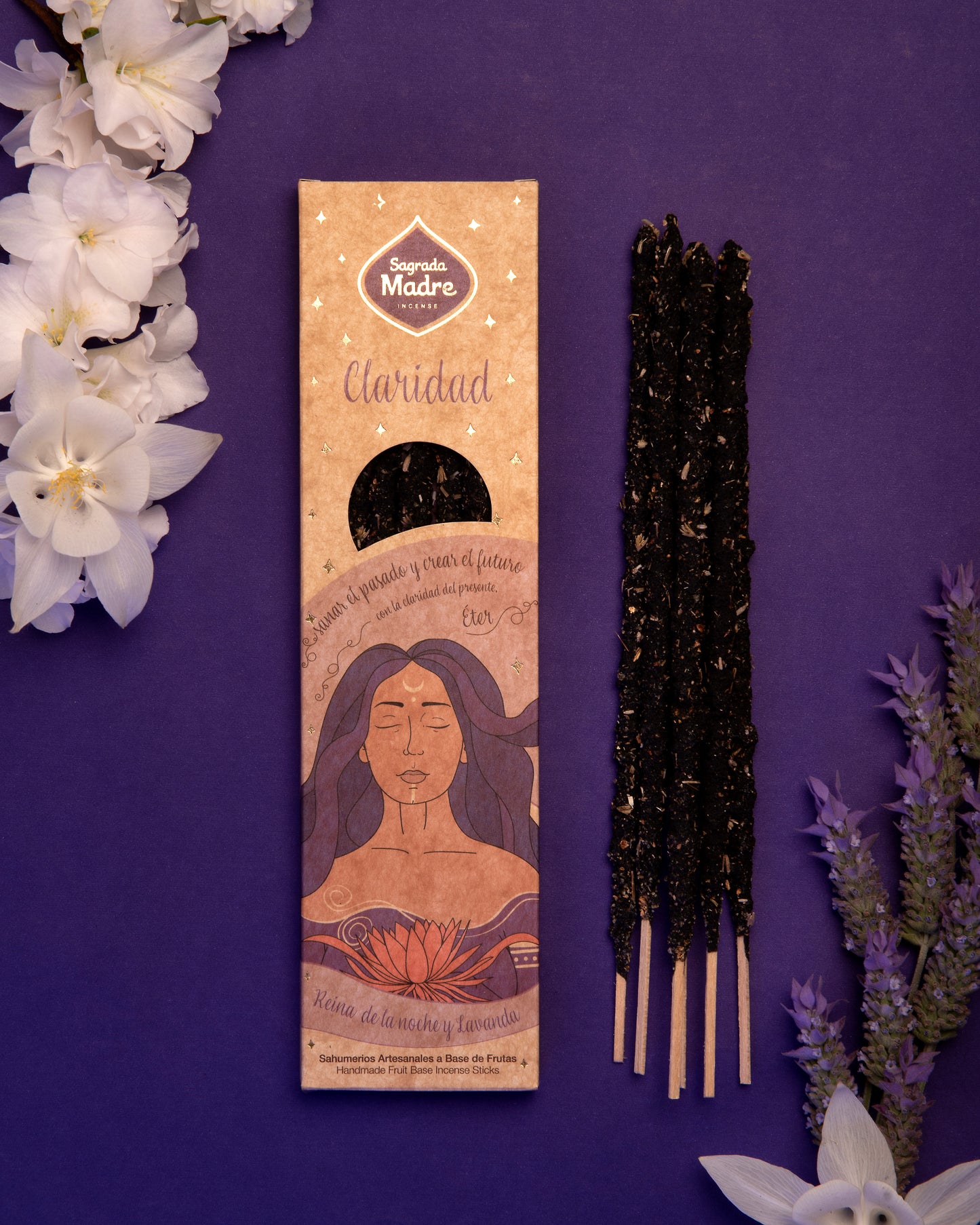 Incenso Artesanal "5 Elementos – Éter | Clareza"